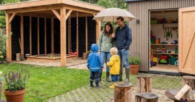 Jak vytvořit zahradu, kde děti chtějí trávit čas (bez ohledu na počasí)