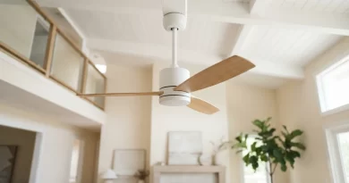 Ilustrační obrázek - stropní ventilátor