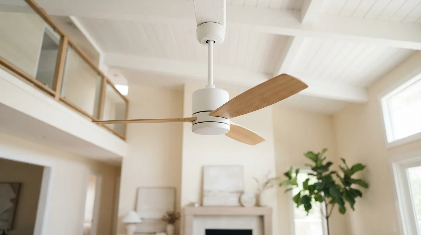 Ilustrační obrázek - stropní ventilátor