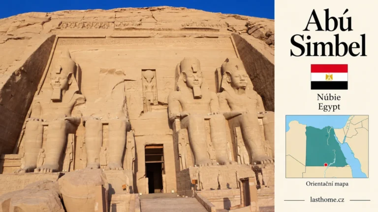 Abú Simbel: jak byly chrámy přesunuty před vodou