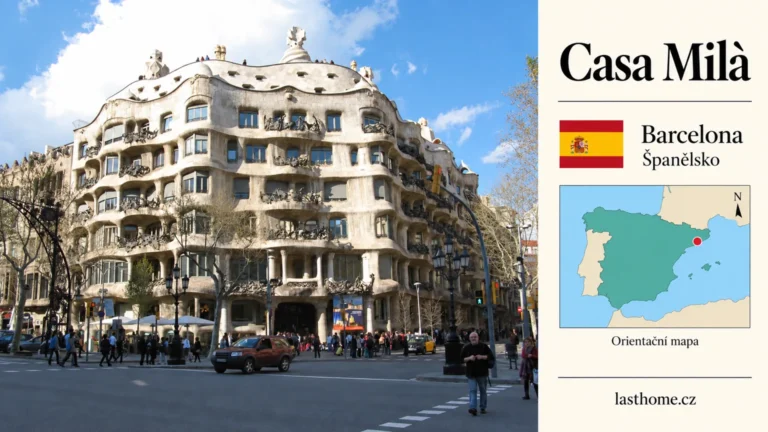 Casa Milà: jak Gaudí proměnil konstrukci a bydlení v Barceloně