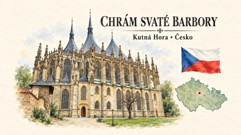 Chrám svaté Barbory: gotické střechy a hornický příběh Kutné Hory