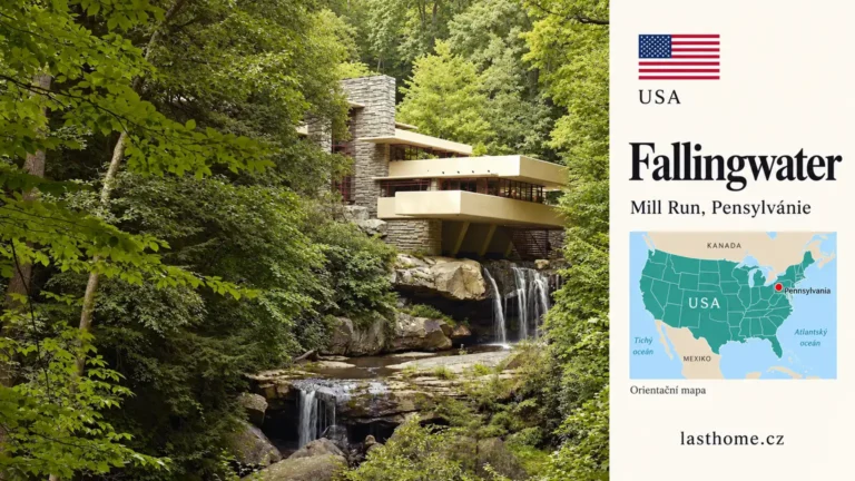 Fallingwater: dům nad vodopádem a princip organické architektury