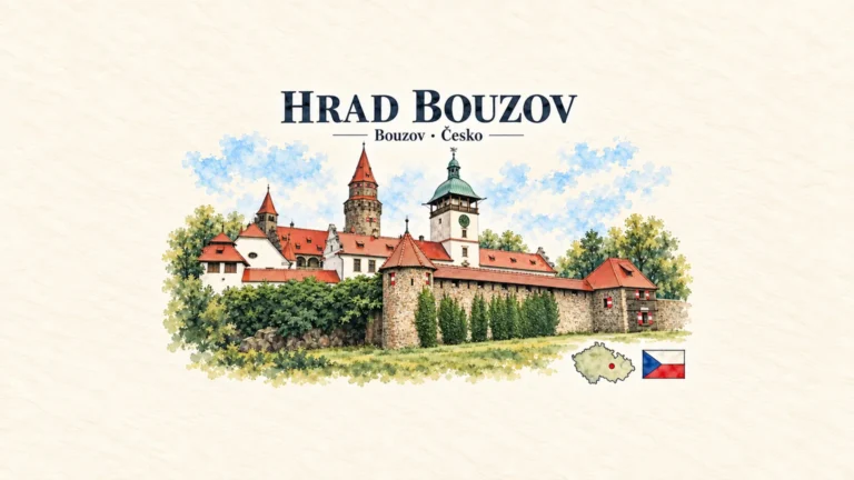 Hrad Bouzov: středověké jádro a romantická představa rytířského sídla