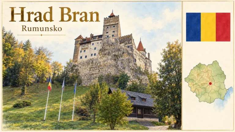 Hrad Bran: skalní pevnost, královské sídlo a Draculův mýtus