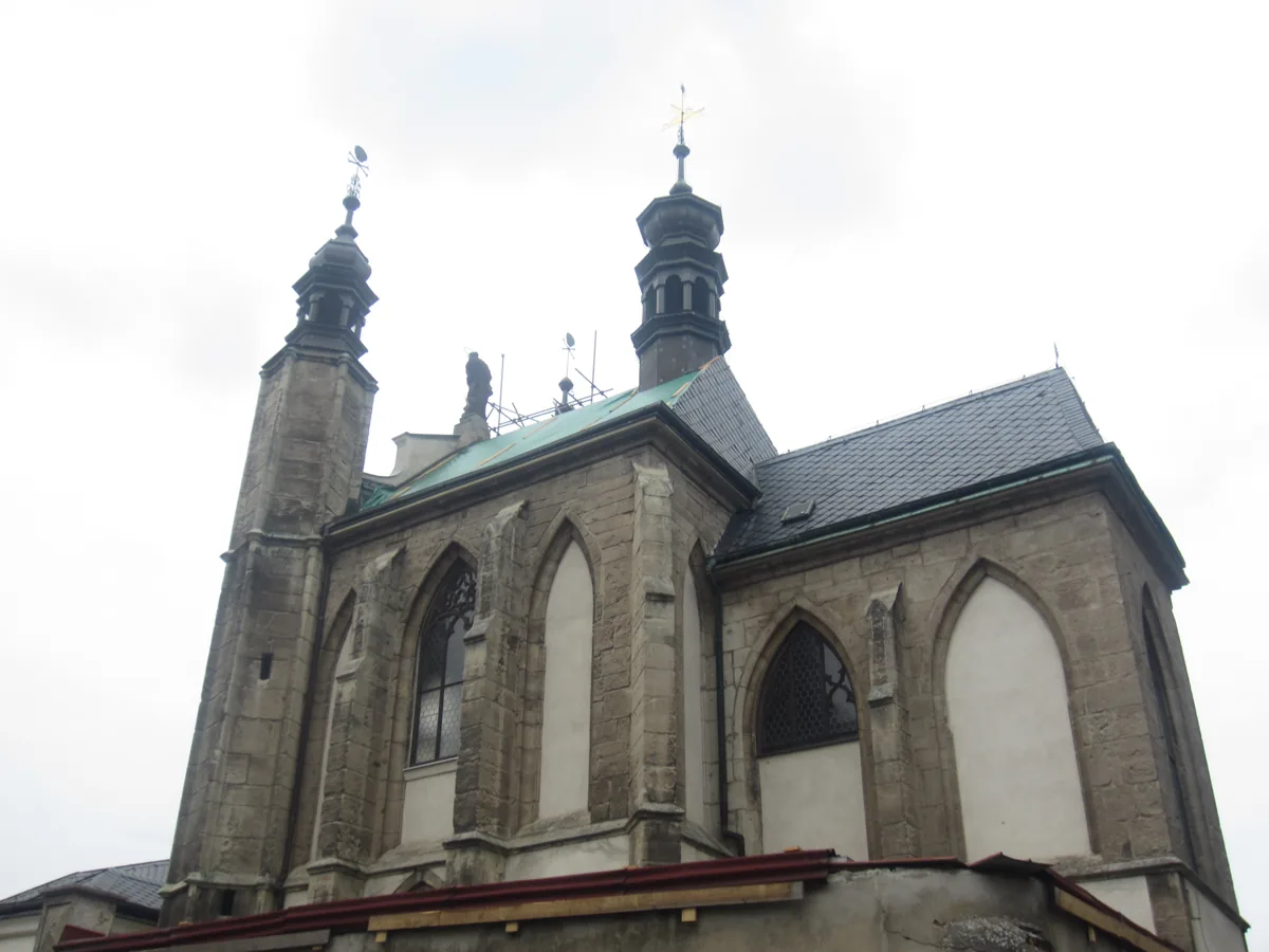 Kostnice Sedlec – skutečná fotografie z Wikimedia