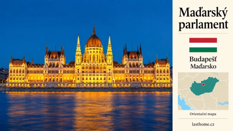 Maďarský parlament v Budapešti: architektura paláce na Dunaji