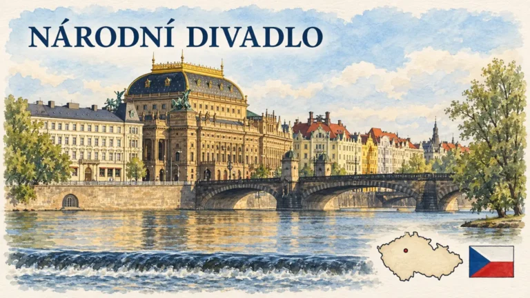 Národní divadlo v Praze: dvě otevření, zlatá střecha a historická budova
