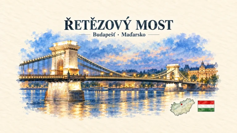 Széchenyiho řetězový most: historie a procházka přes Dunaj