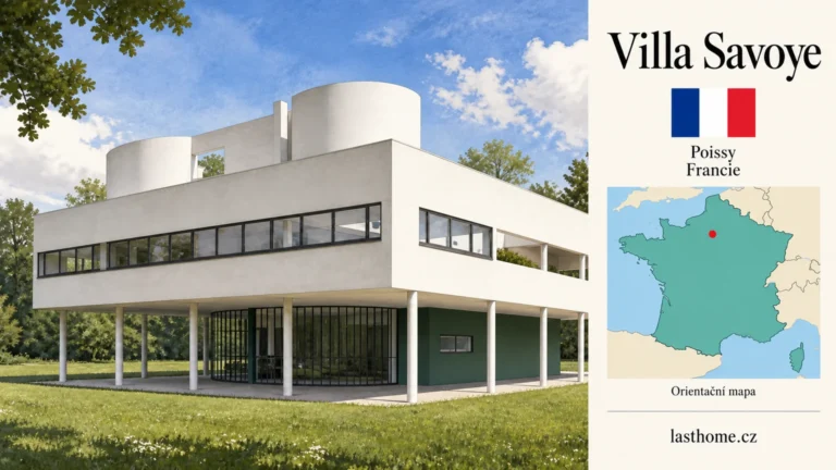 Villa Savoye: pět bodů moderní architektury v jednom domě