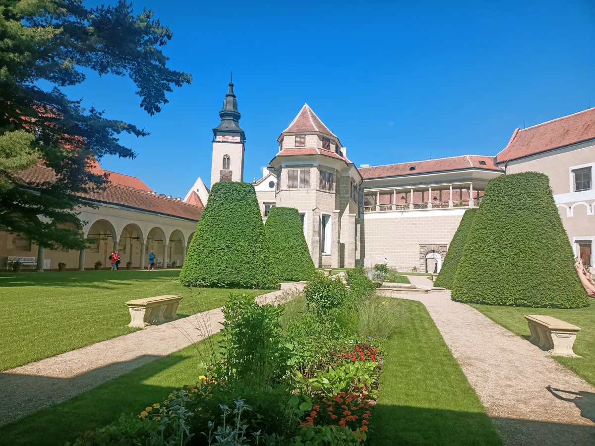 Zámek Telč – skutečná fotografie z Wikimedia